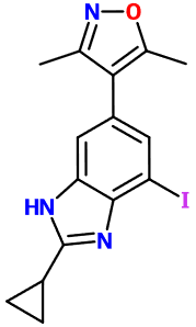 (图片) MC004281 2-Cyclopropyl-5-dimethylisoxazolyl-7-I-1H-benzimidazole